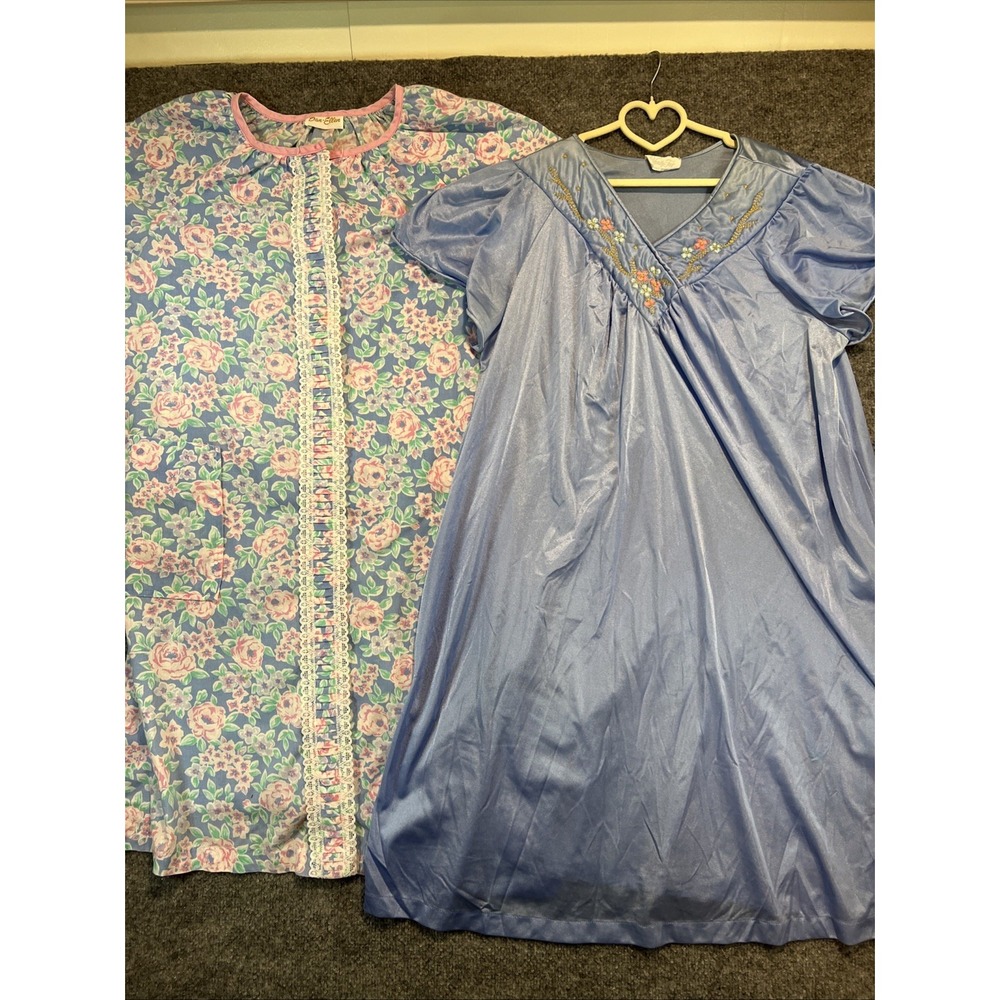 Vintage Nightgown Bundle Size M/L Vanity Fair & Dan-Ellen Cottagecore Sleepwear